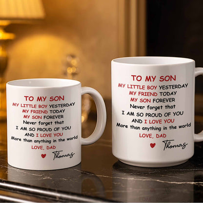 To My Son, Never Forget That I Am So Proud Of You