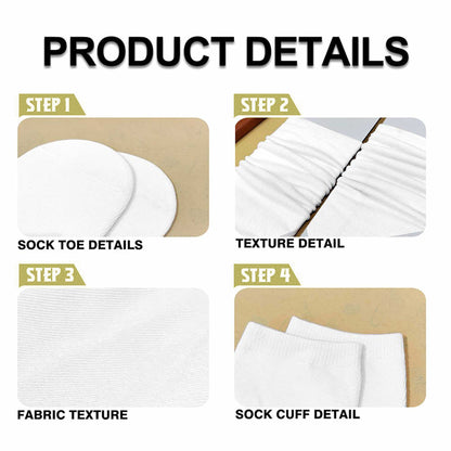 Celebrate Your Passion For Baseball - Personalized Crew Socks - SPORT003_CSOCK