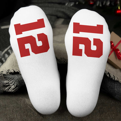 Celebrate Your Passion For Baseball - Personalized Crew Socks - SPORT003_CSOCK