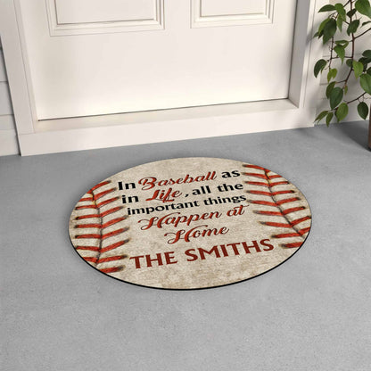 In Baseball As In Life, Important Things Happen At Home