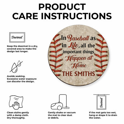 In Baseball As In Life, Important Things Happen At Home