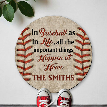 In Baseball As In Life, Important Things Happen At Home