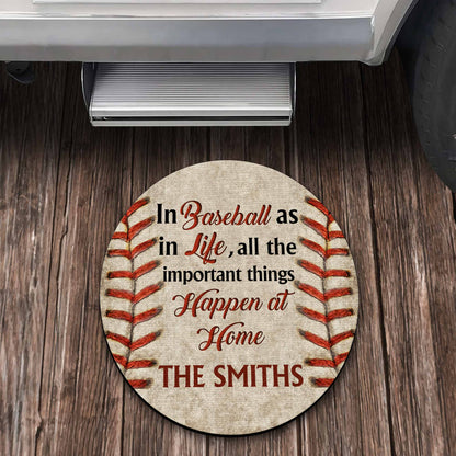 In Baseball As In Life, Important Things Happen At Home