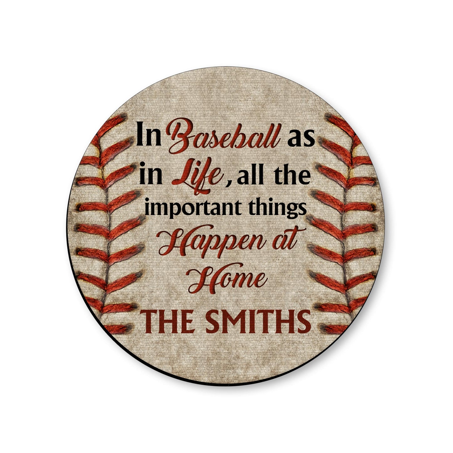 In Baseball As In Life, Important Things Happen At Home