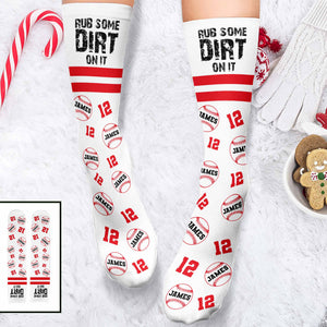 Rub Some Dirt On It With Baseballs And Numbers