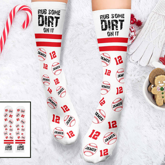 Rub Some Dirt On It With Baseballs And Numbers