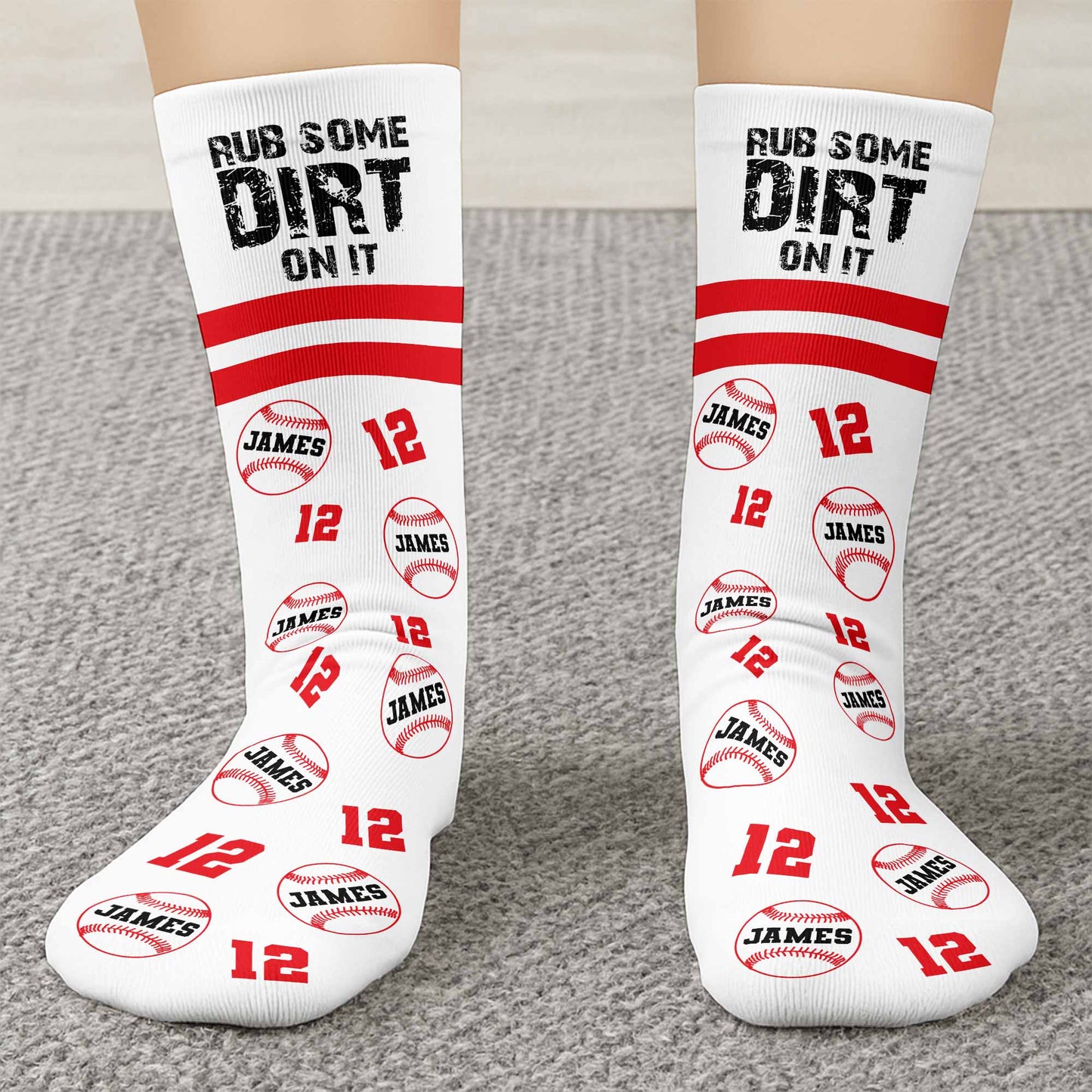 Rub Some Dirt On It With Baseballs And Numbers