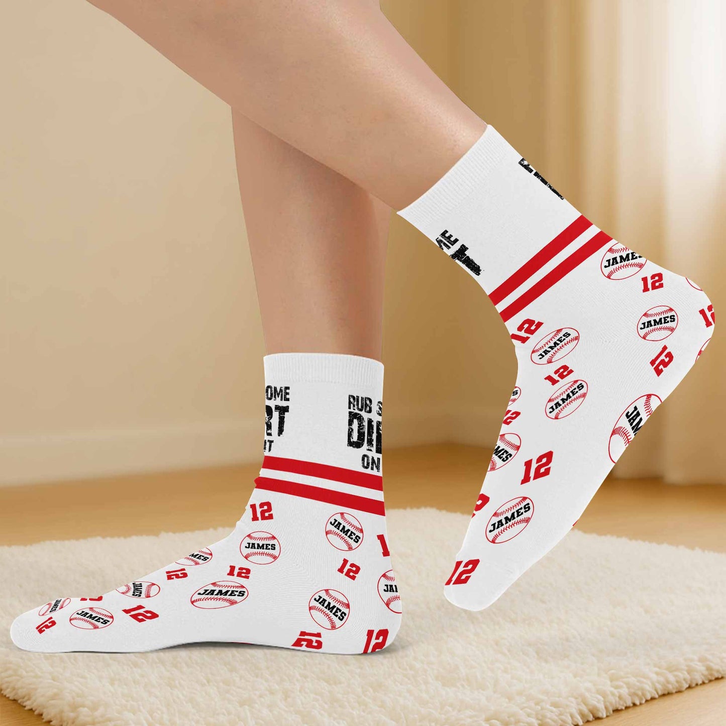 Rub Some Dirt On It With Baseballs And Numbers