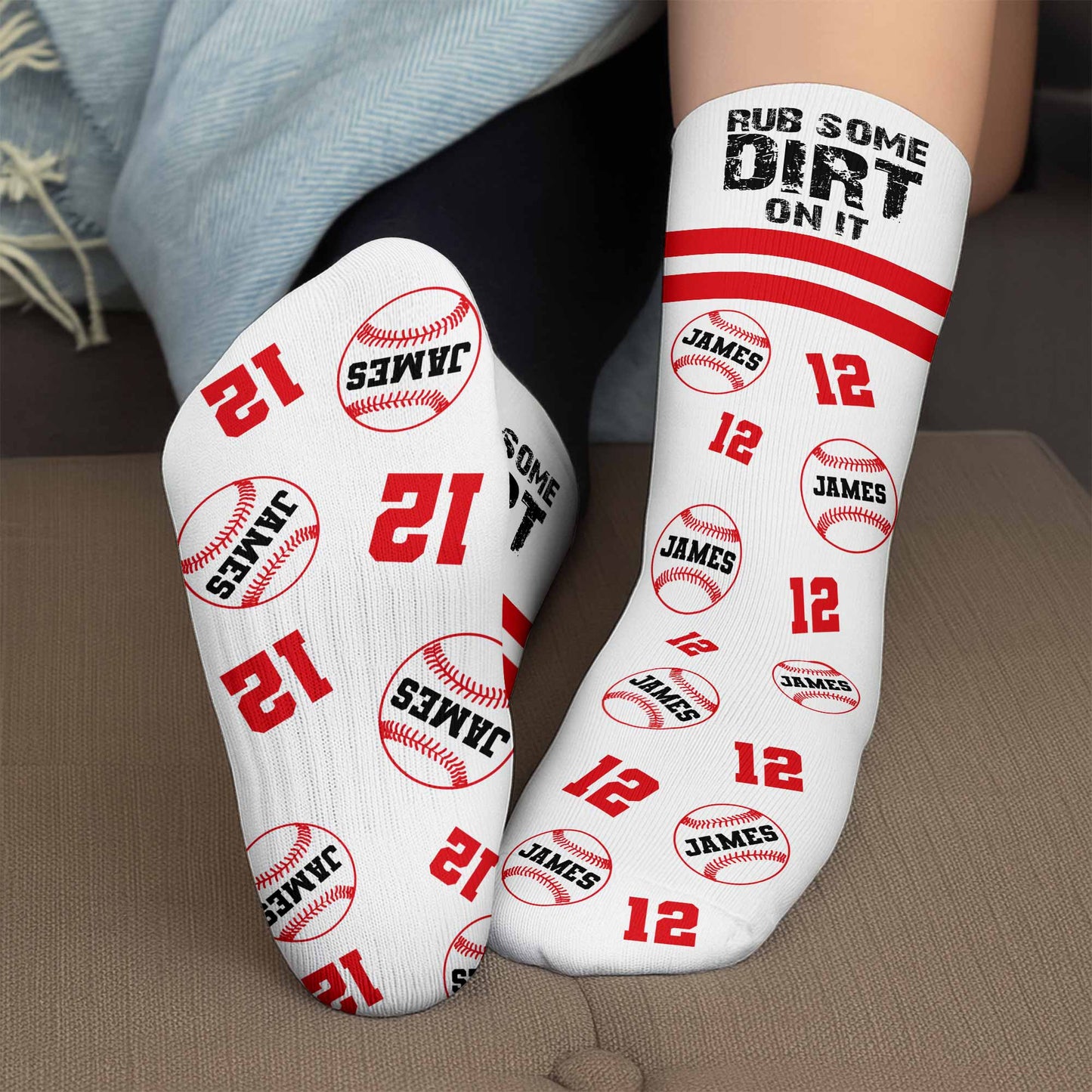 Rub Some Dirt On It With Baseballs And Numbers