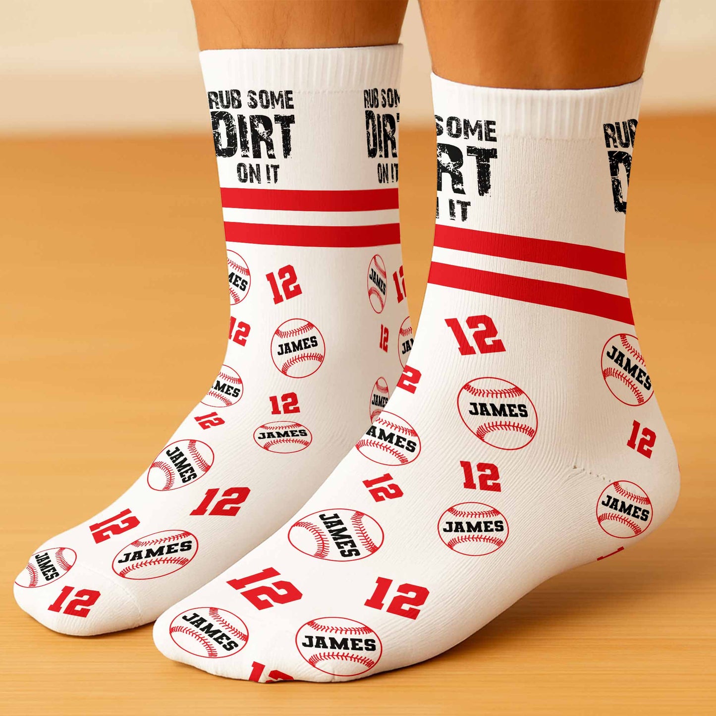 Rub Some Dirt On It With Baseballs And Numbers