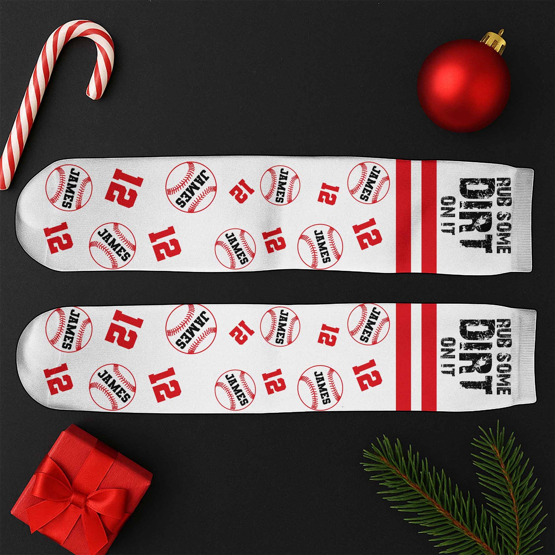 Rub Some Dirt On It With Baseballs And Numbers