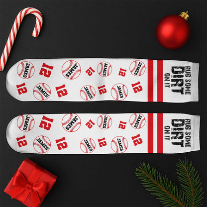 Rub Some Dirt On It With Baseballs And Numbers