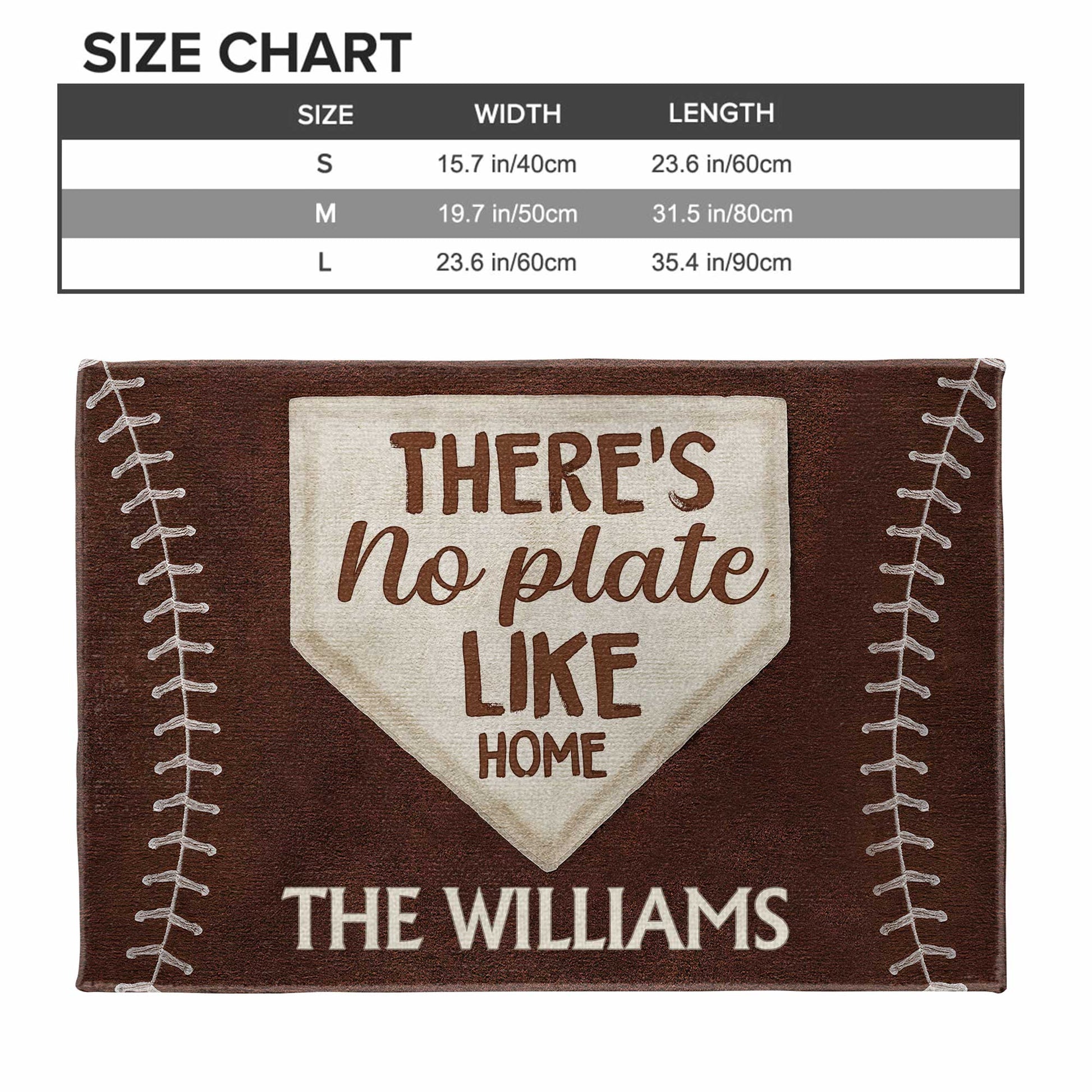 There's No Plate Like Home Baseball Design