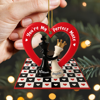 You're My Perfect Mate, Heart And Chess Pieces