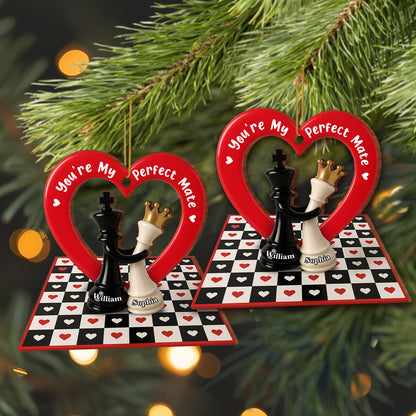 You're My Perfect Mate, Heart And Chess Pieces