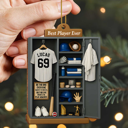 Best Player Ever Baseball Equipment and Sports Locker