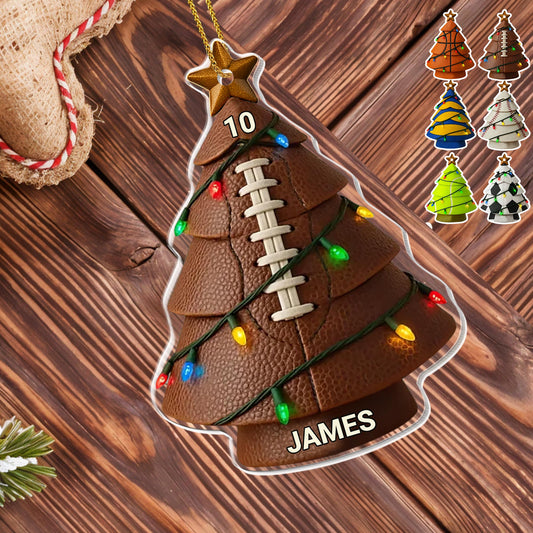 Customizable Christmas Tree With Colorful Lights