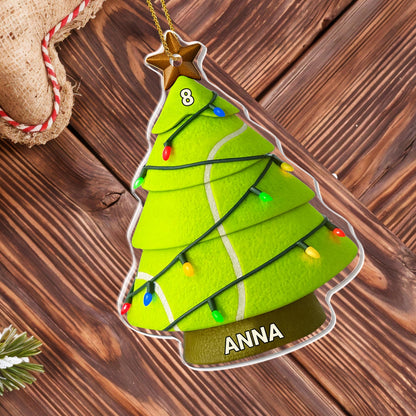 Customizable Christmas Tree With Colorful Lights