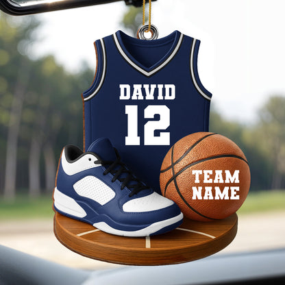 Customize Your Name And Number On A Basketball Jersey