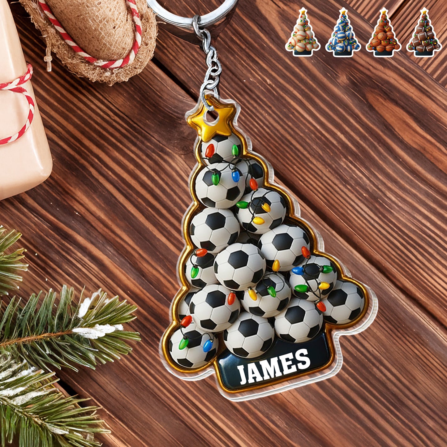 Celebrate The Festive Season With A Soccer-Themed Christmas Tree