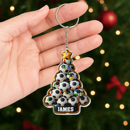 Celebrate The Festive Season With A Soccer-Themed Christmas Tree
