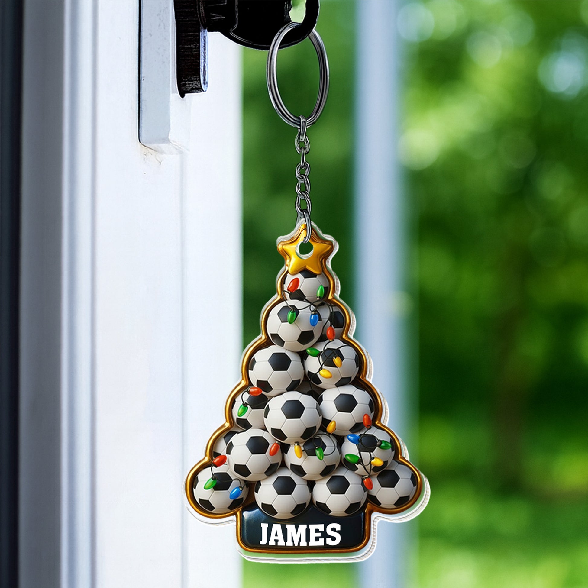 Celebrate The Festive Season With A Soccer-Themed Christmas Tree