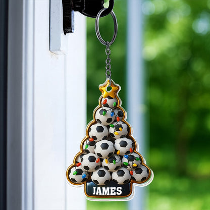 Celebrate The Festive Season With A Soccer-Themed Christmas Tree