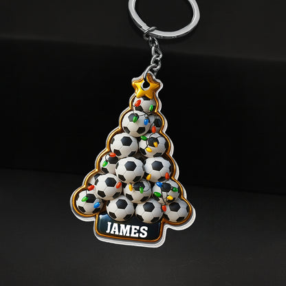 Celebrate The Festive Season With A Soccer-Themed Christmas Tree