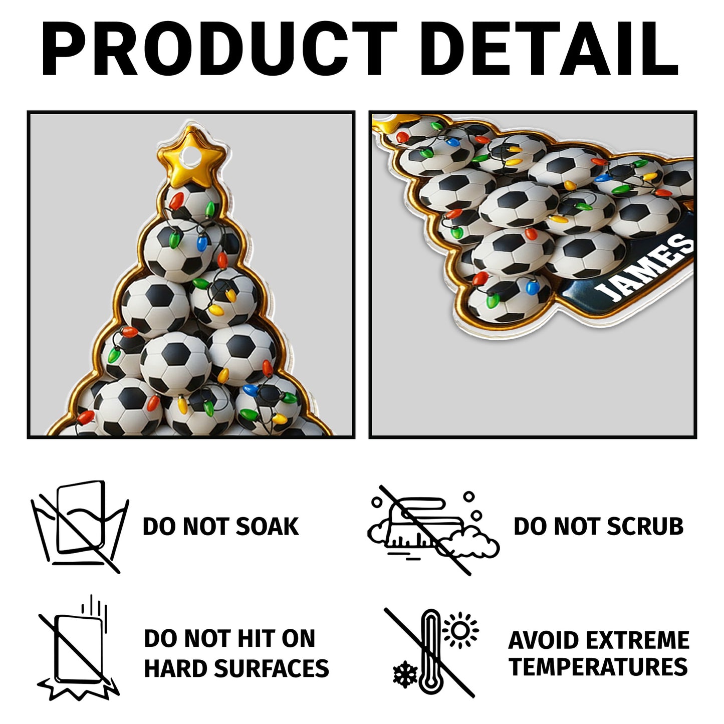 Celebrate The Festive Season With A Soccer-Themed Christmas Tree