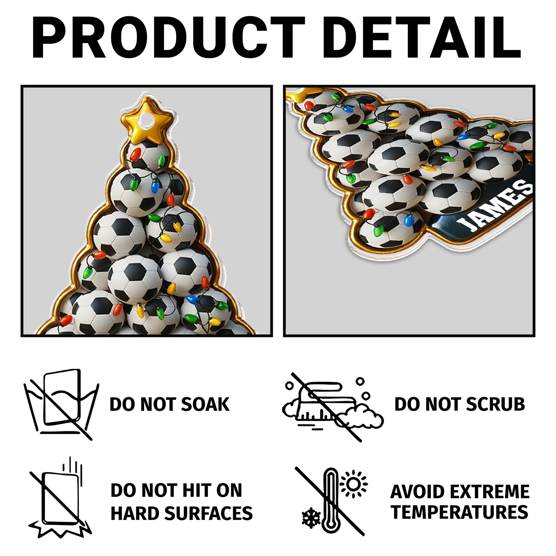 Celebrate The Festive Season With A Soccer-Themed Christmas Tree