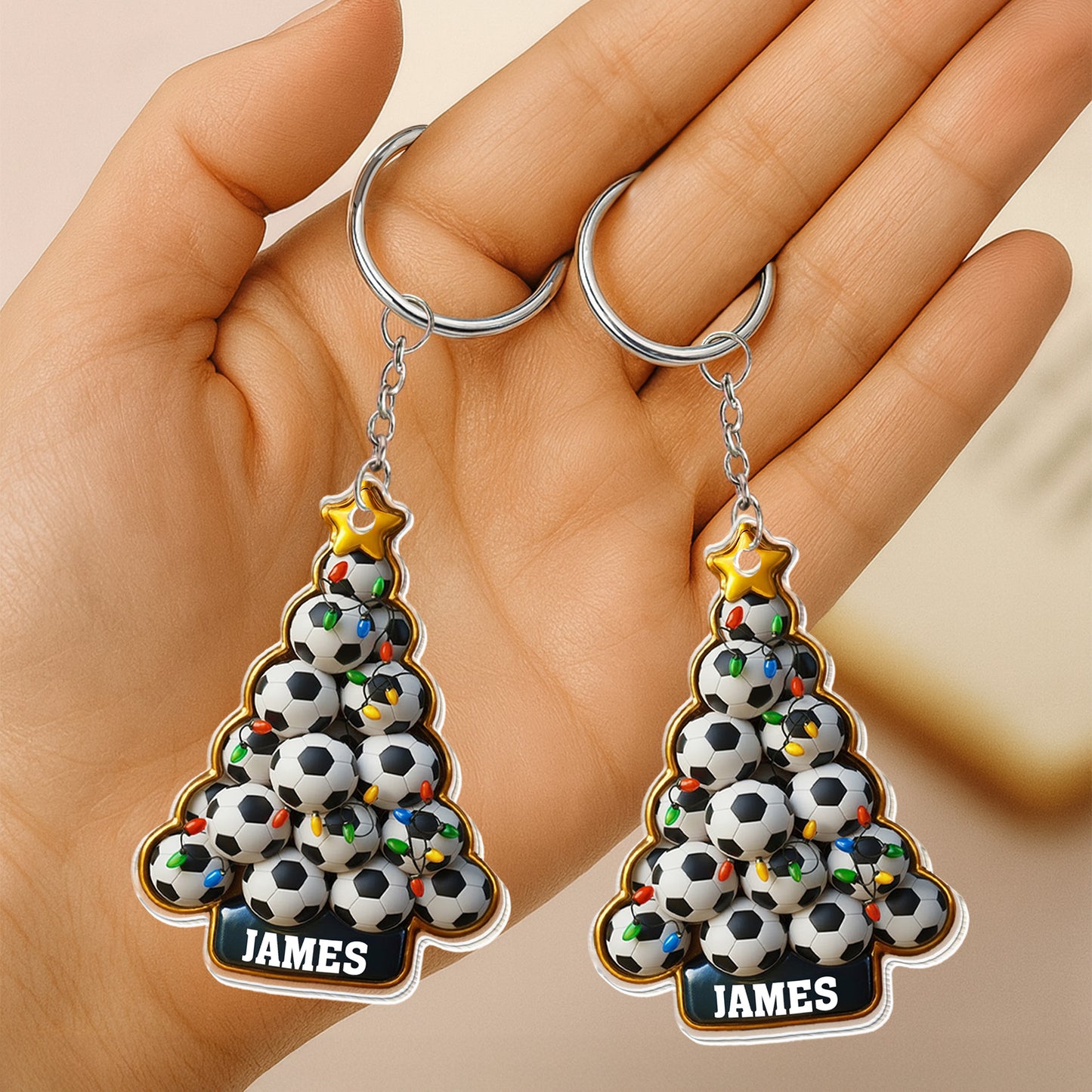 Celebrate The Festive Season With A Soccer-Themed Christmas Tree