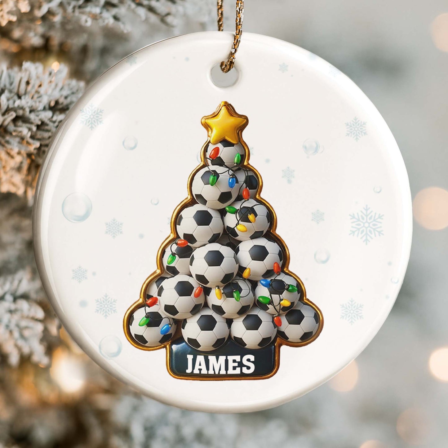 Celebrate Your Love For Soccer This Holiday Season With A Festive Tree