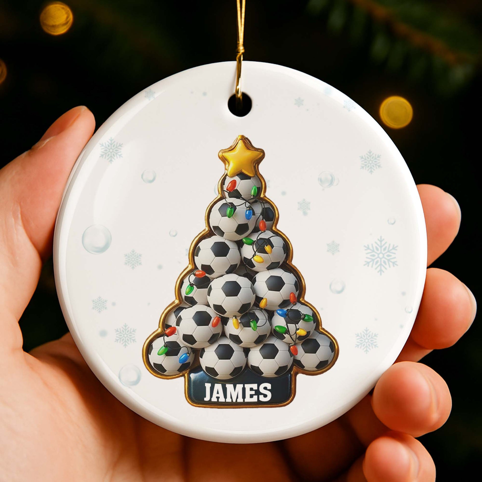 Celebrate Your Love For Soccer This Holiday Season With A Festive Tree