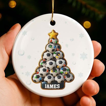 Celebrate Your Love For Soccer This Holiday Season With A Festive Tree
