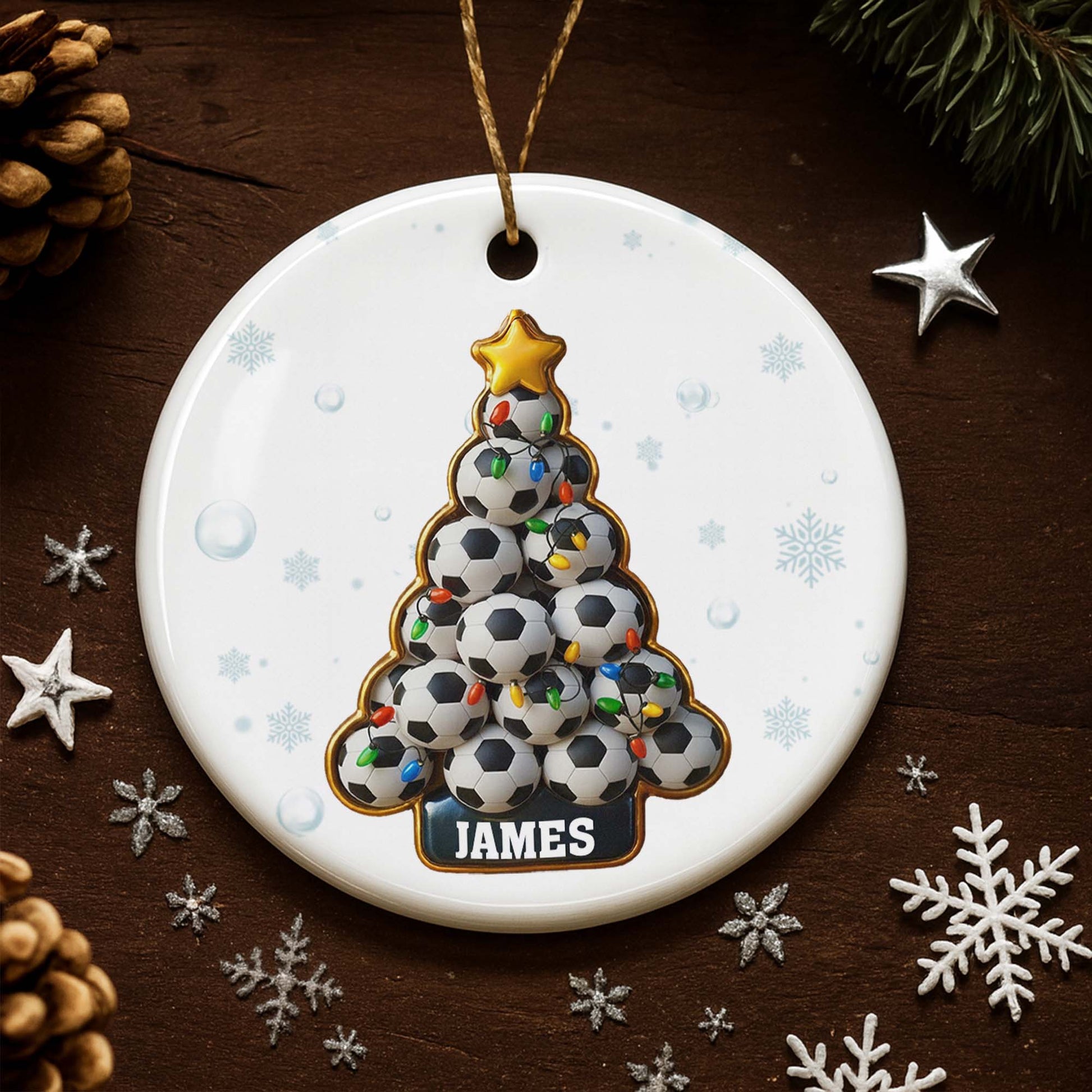 Celebrate Your Love For Soccer This Holiday Season With A Festive Tree