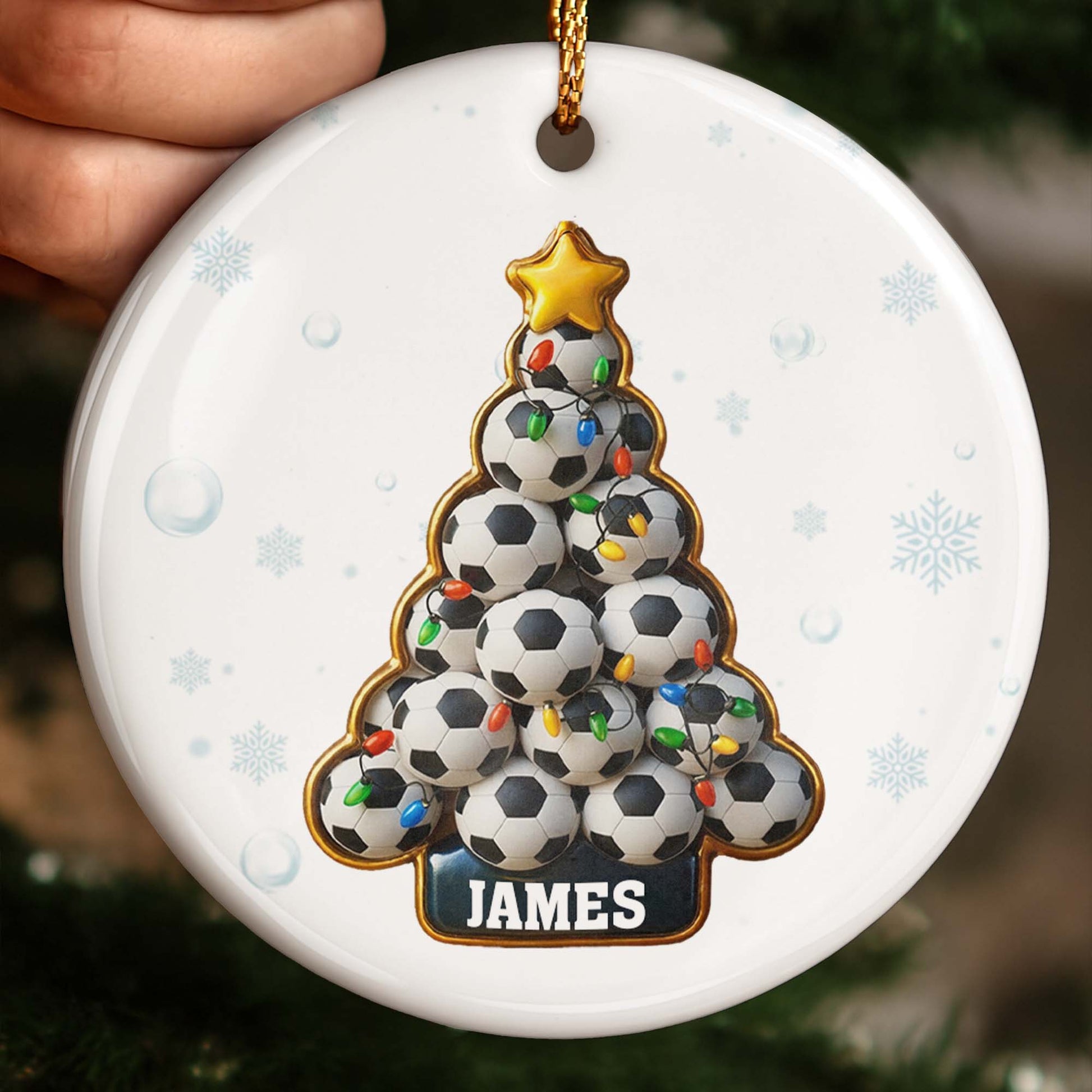 Celebrate Your Love For Soccer This Holiday Season With A Festive Tree