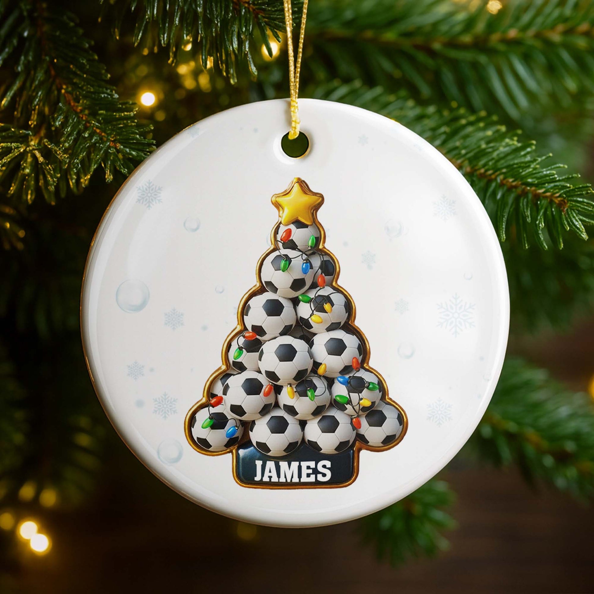 Celebrate Your Love For Soccer This Holiday Season With A Festive Tree