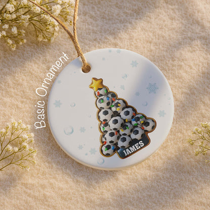 Celebrate Your Love For Soccer This Holiday Season With A Festive Tree