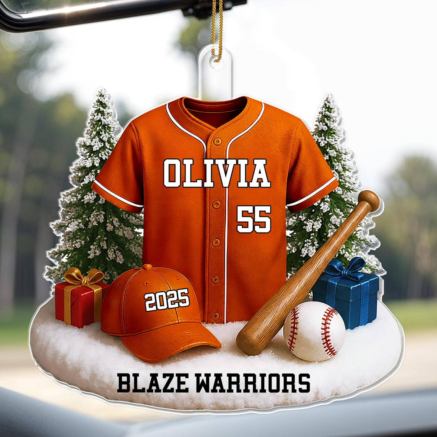 Celebrate Your Favorite Baseball Moments With A Personalized Ornament