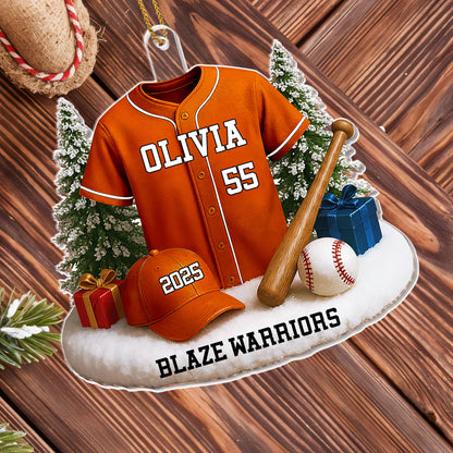 Celebrate Your Favorite Baseball Moments With A Personalized Ornament