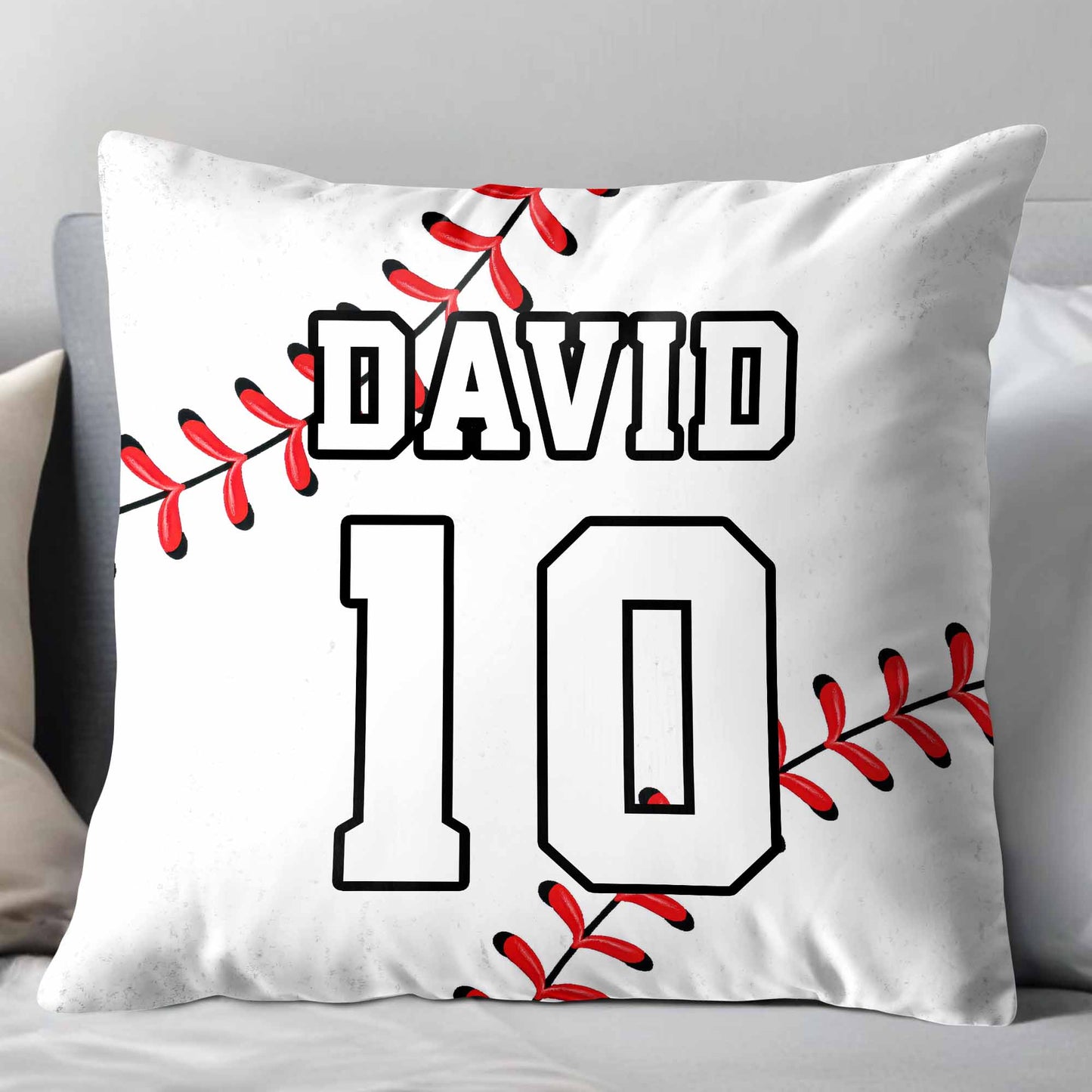Customize Your Basketball Jersey Pillow With Any Name And Number