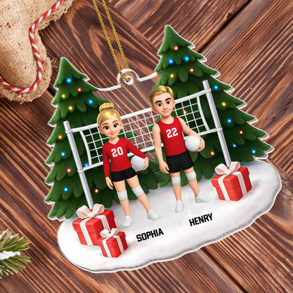 Celebrate The Festive Season With Volleyball Players