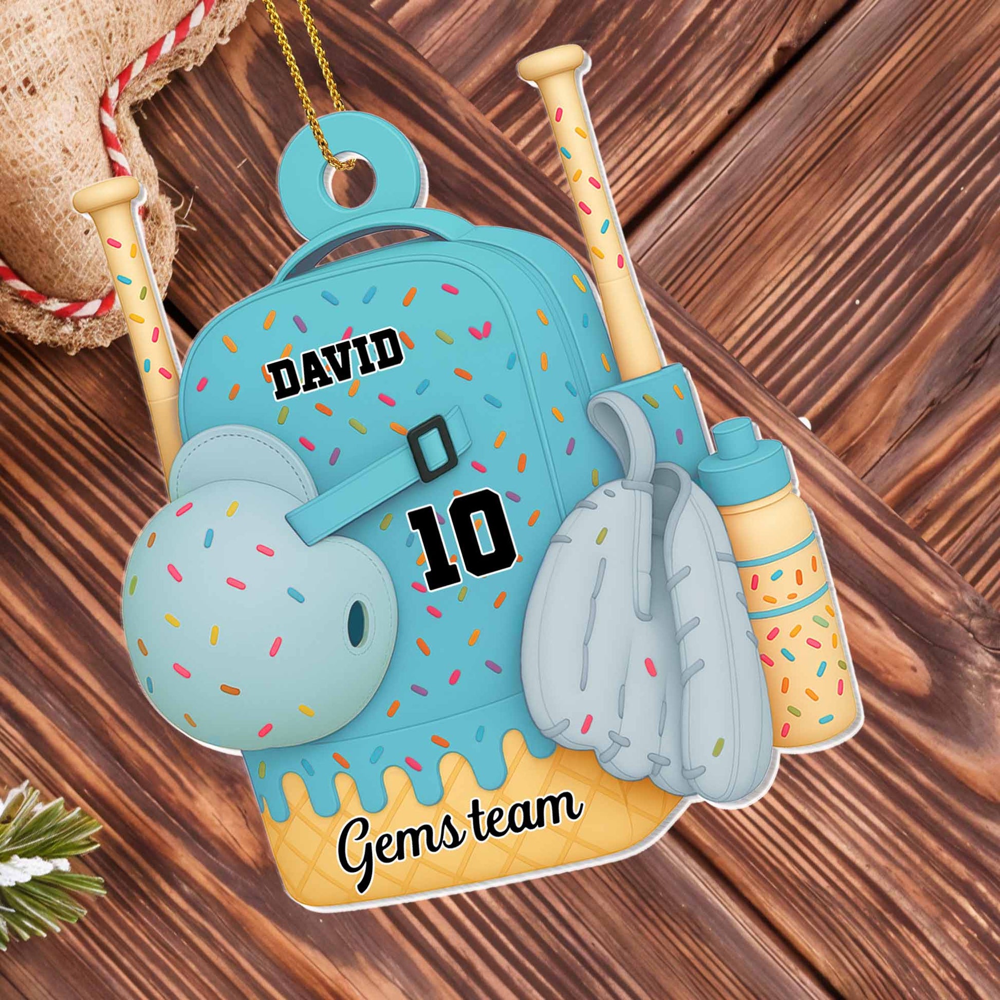 Customize With Your Team And Name, Backpack And Baseball Gear