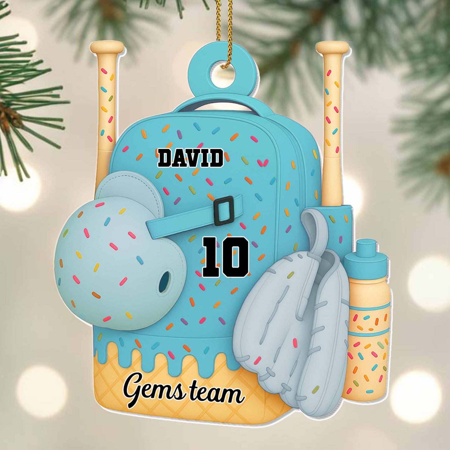 Customize With Your Team And Name, Backpack And Baseball Gear