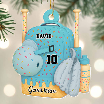 Customize With Your Team And Name, Backpack And Baseball Gear