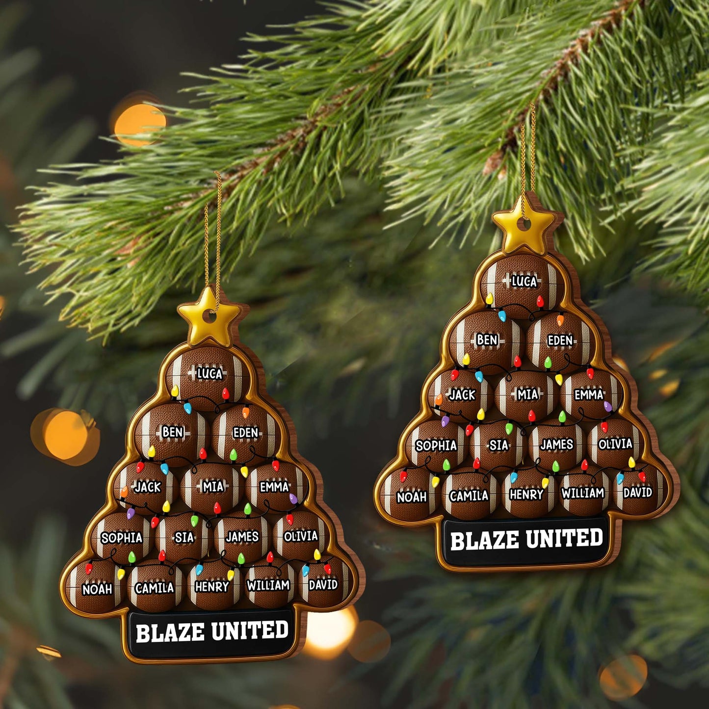 Blaze United, Christmas Tree And Soccer Balls