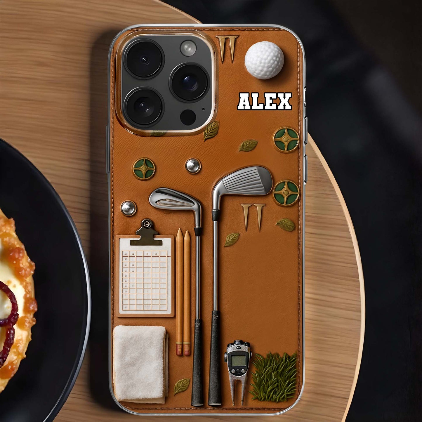 Love For Golf, Personalized Phone Case Design