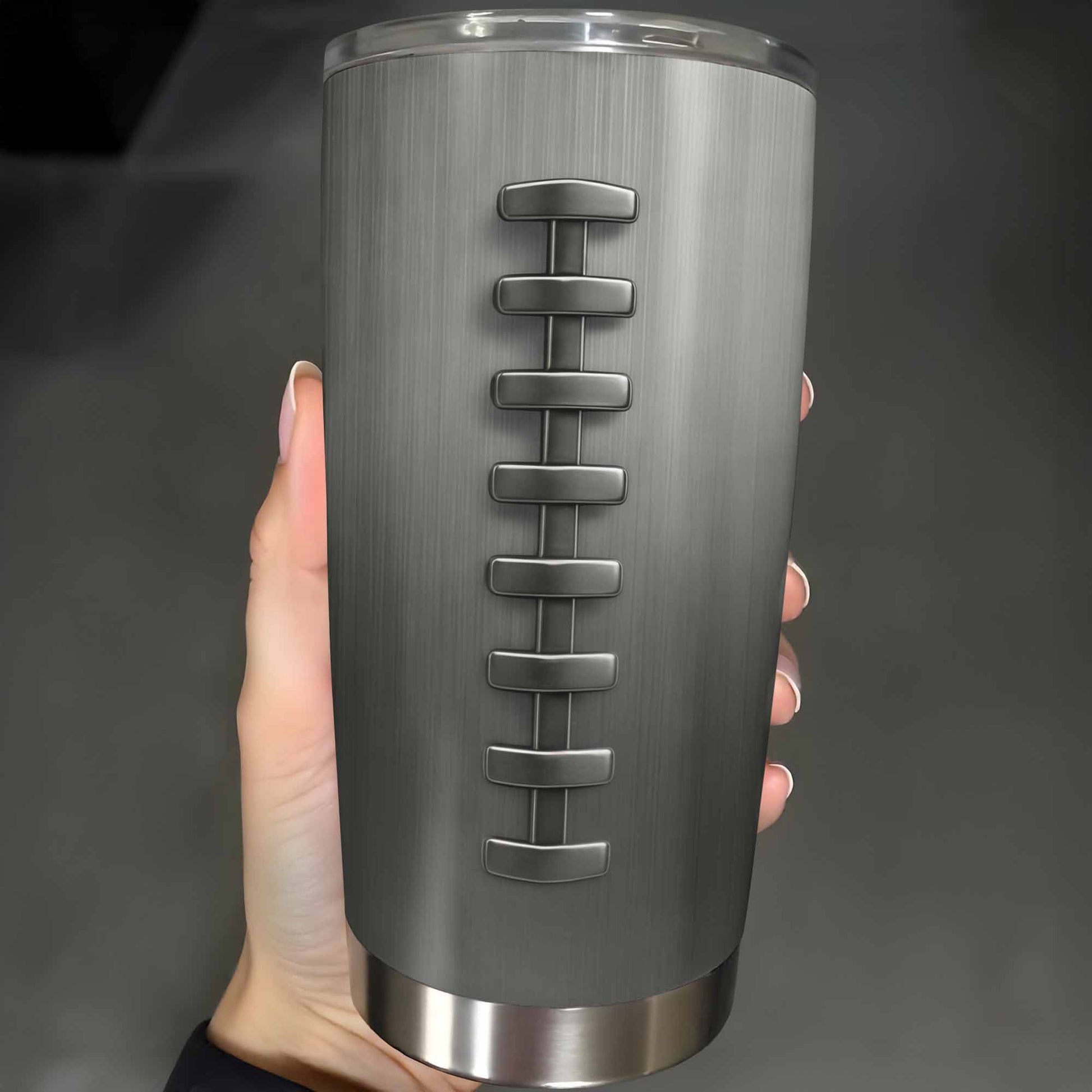 Custom Sports Player And Football Tumbler