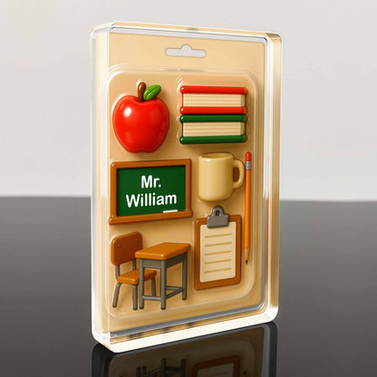 Perfect Gift For Teachers To Organize Desk Essentials, Apple and Clipboard