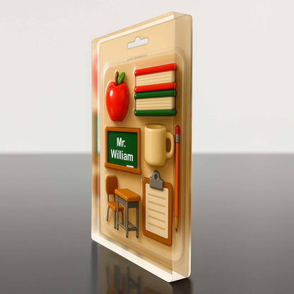 Perfect Gift For Teachers To Organize Desk Essentials, Apple and Clipboard